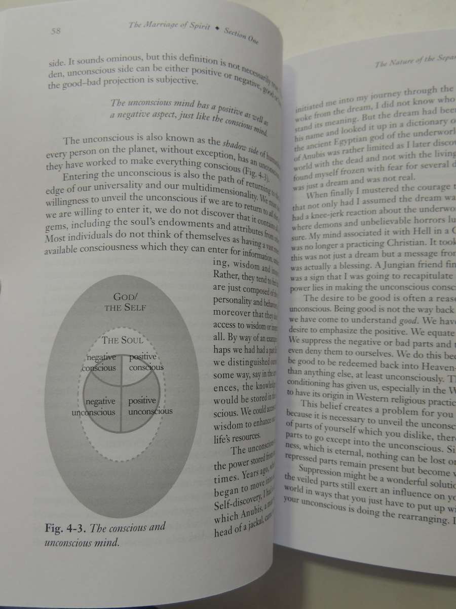 The Marriage of Spirit - Enlightened Living in Today`s World - Leslie Temple-Thurston    SIGNED