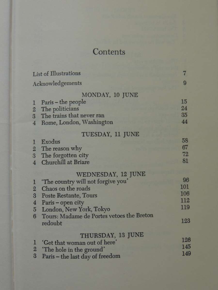 The Week France Fell: June1940 - Noel Barber