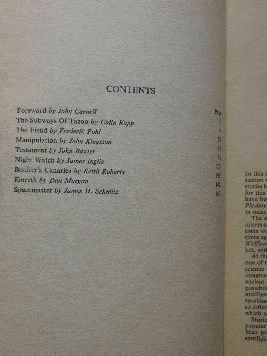 New Writings In SF - 3 -  ed John Carnell