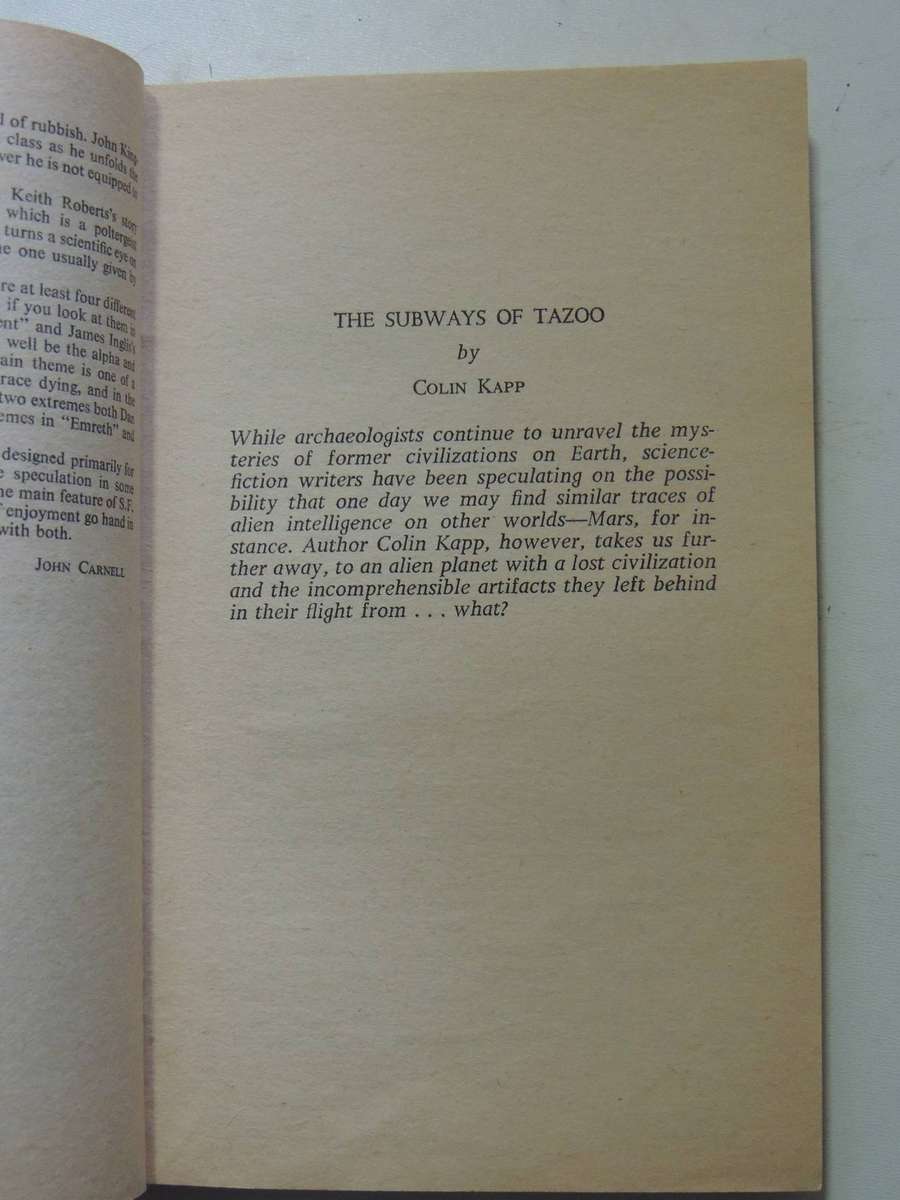 New Writings In SF - 3 -  ed John Carnell