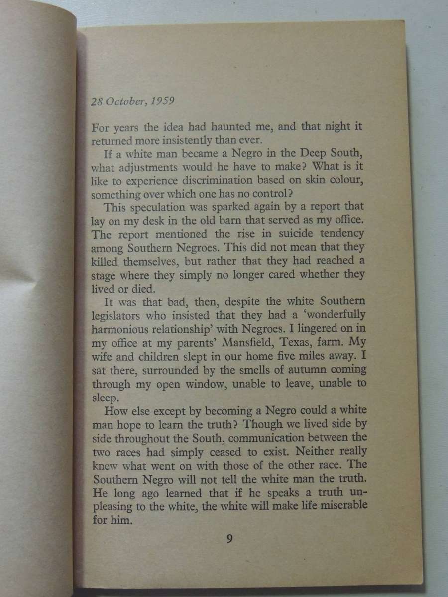 Black Like Me- John Howard Griffin