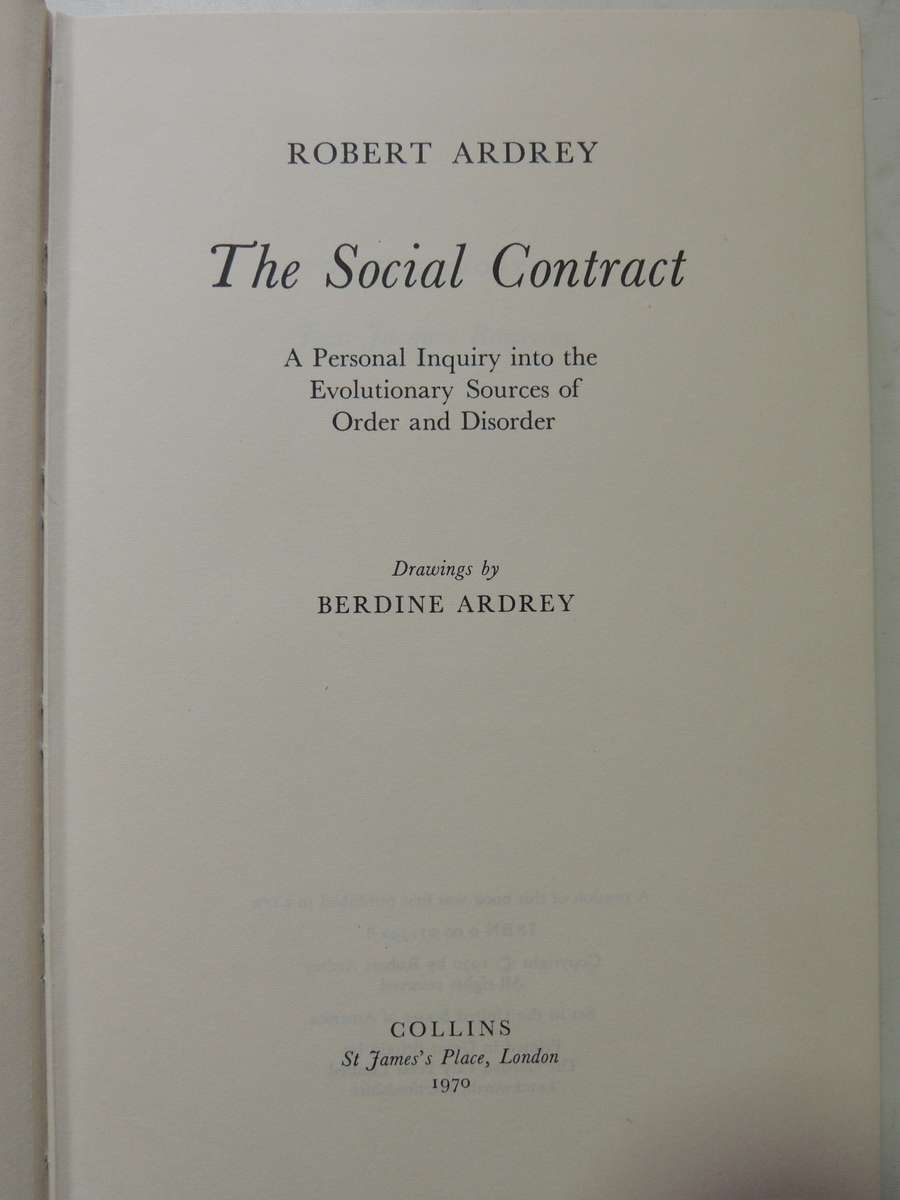 The Social Contract - Robert Ardrey