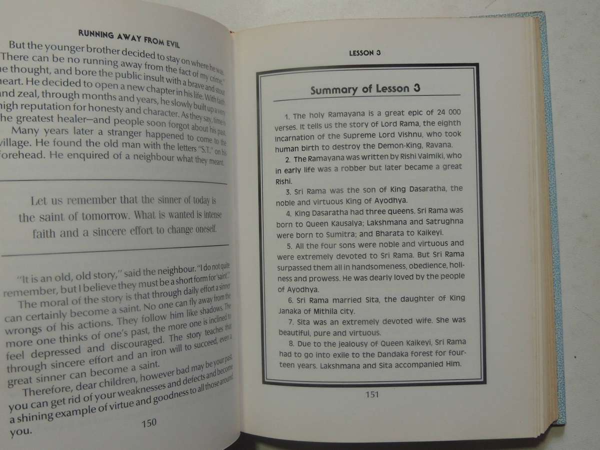 Yoga Lessons For Children 6 Vols - Sri Swami Sivananda