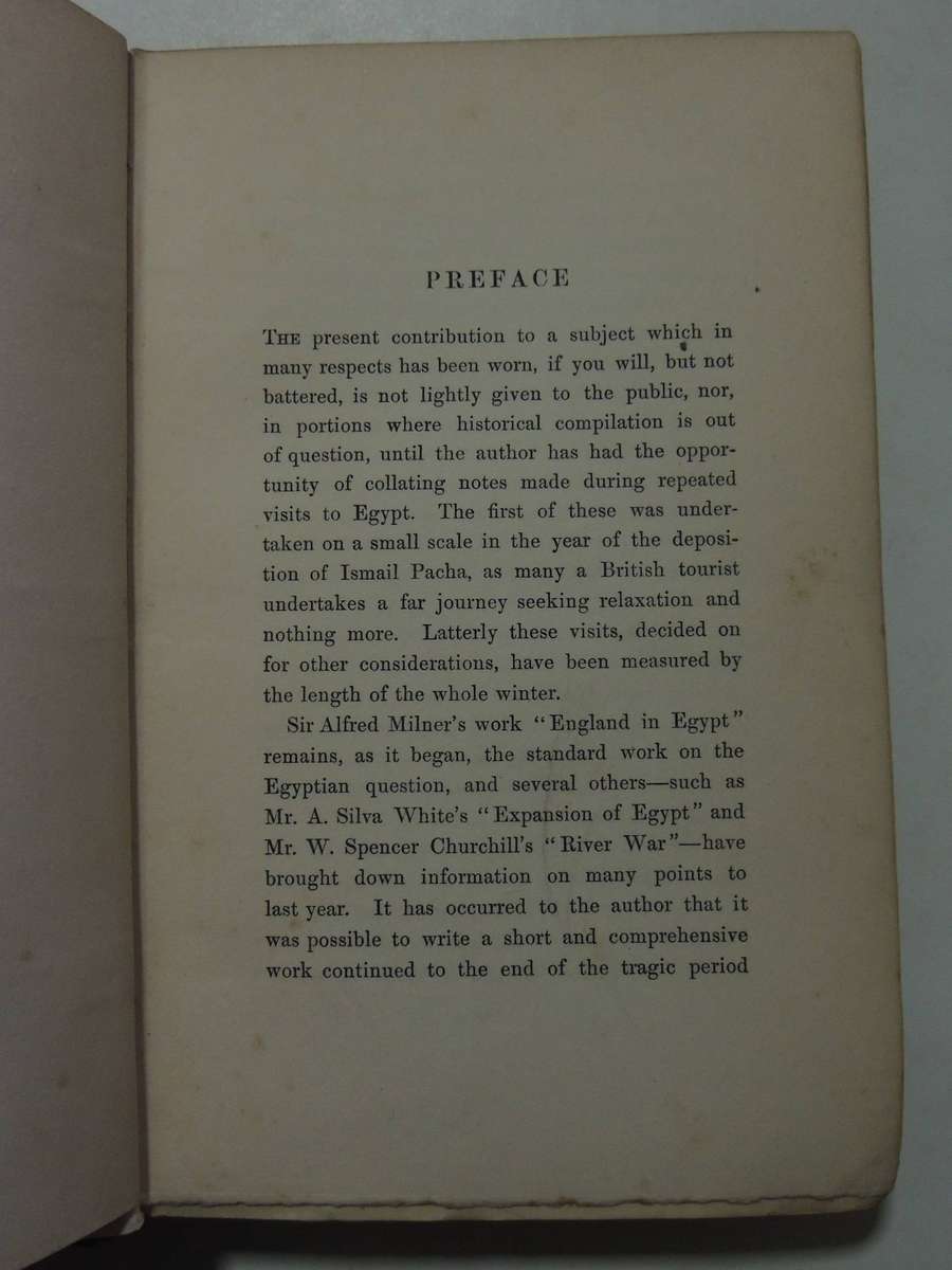 Egypt And The Hinterland (1st Edition 1901) - Frederick Walter Fuller