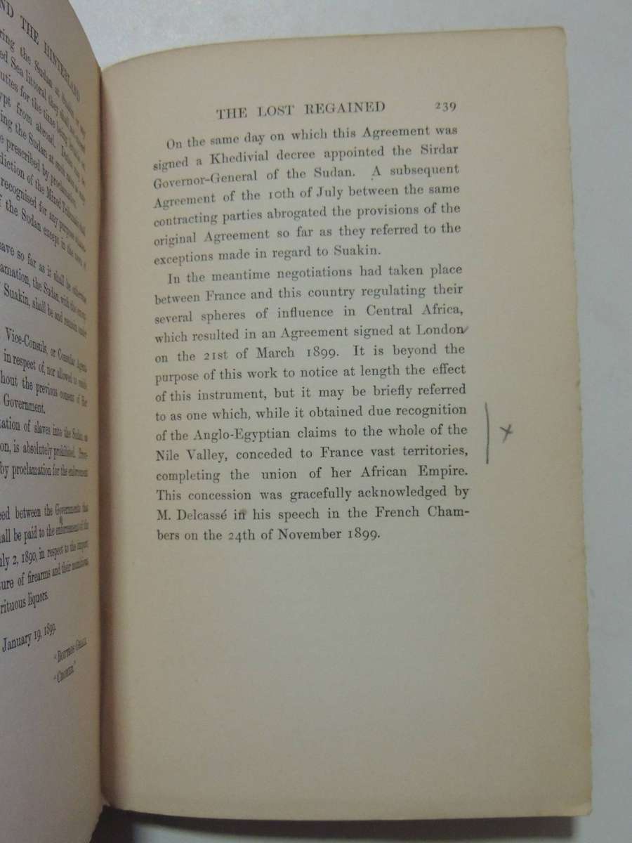 Egypt And The Hinterland (1st Edition 1901) - Frederick Walter Fuller