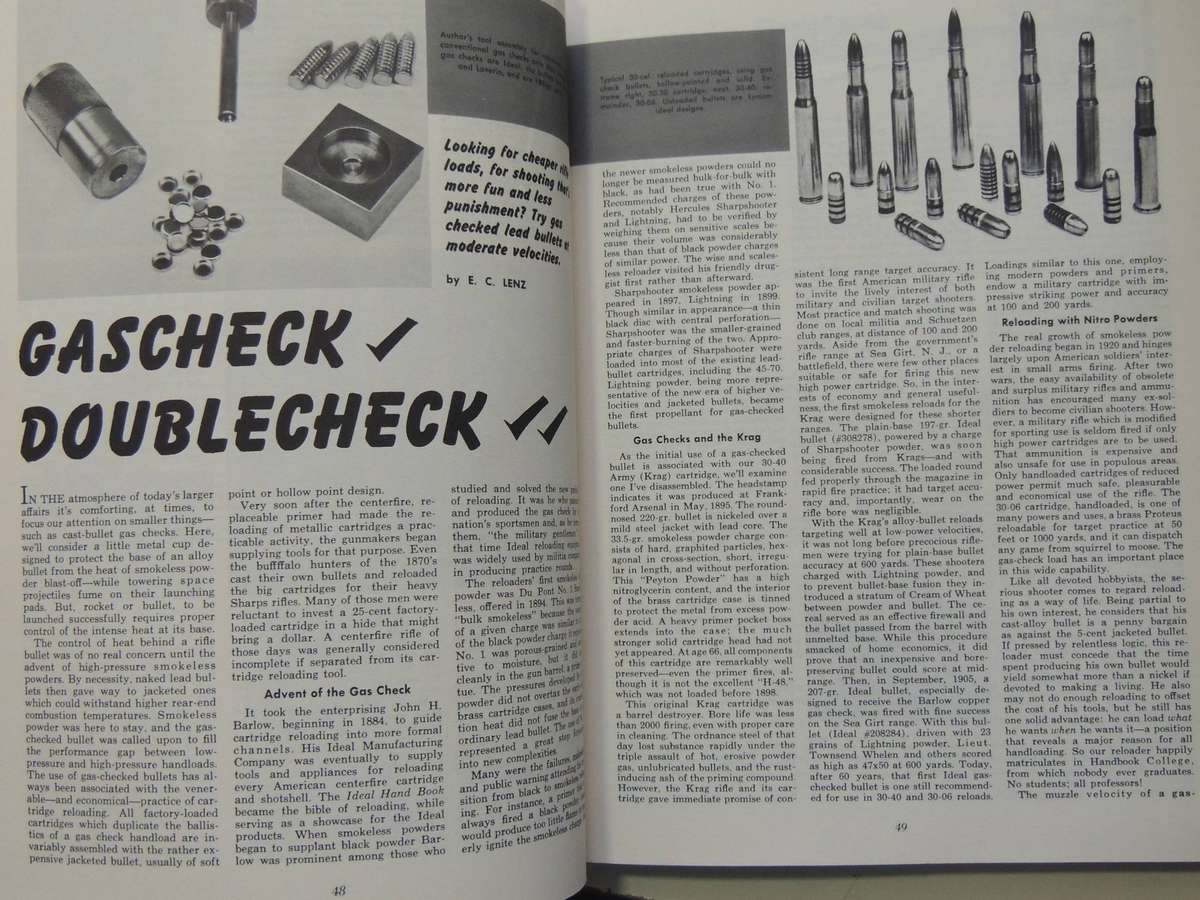 Handloader's Digest: 1964 2nd Anniversay Deluxe Edition - Ed John T. Amber