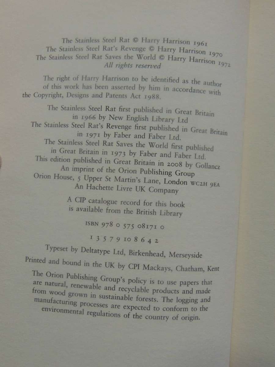 The Stainless Steel Rat Omnibus - Harry Harrison