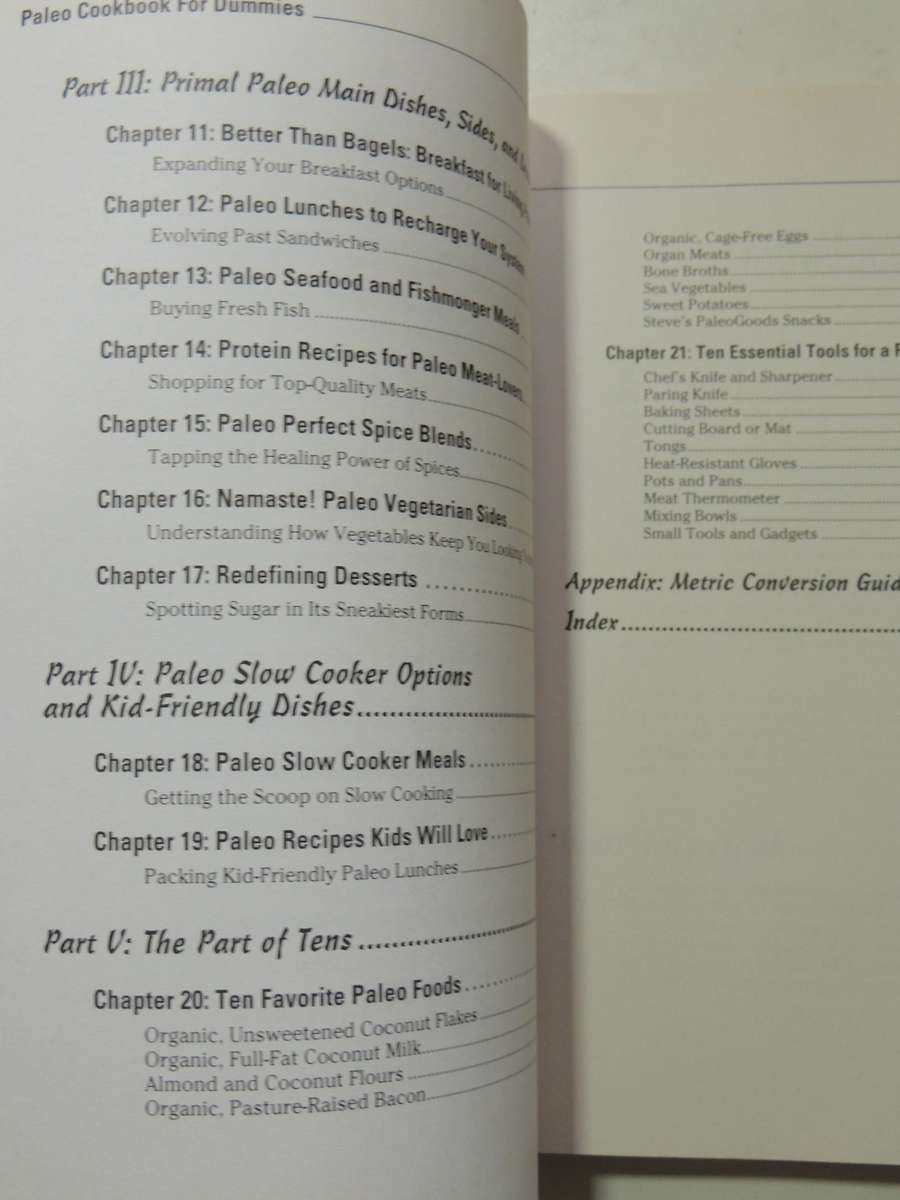 Paleo Cookbook for Dummies - Dr Kellyann Petrucci