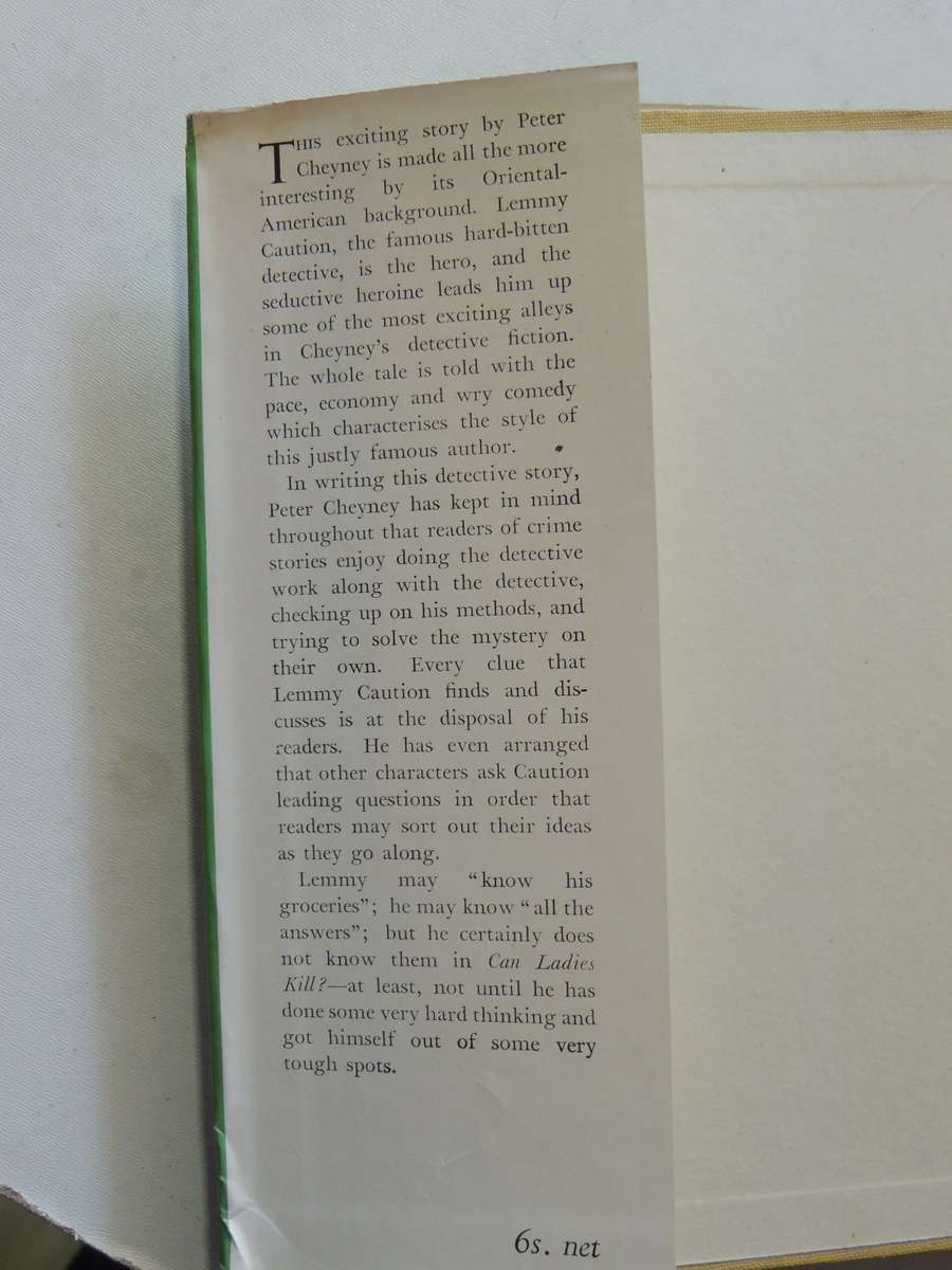 Can Ladies Kill? - Peter Cheyney