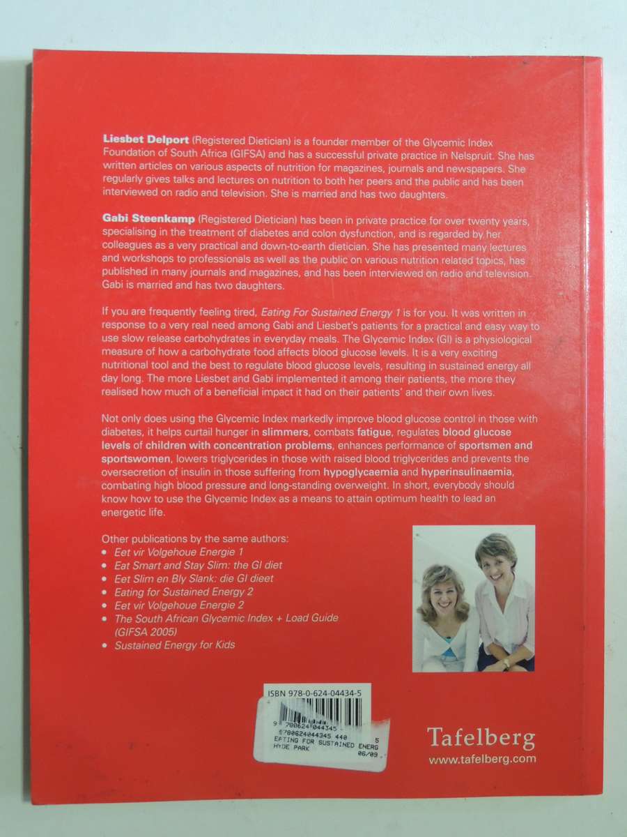 Eating For Sustained Energy 1 - Liesbert Delport & Gabi Steenkamp