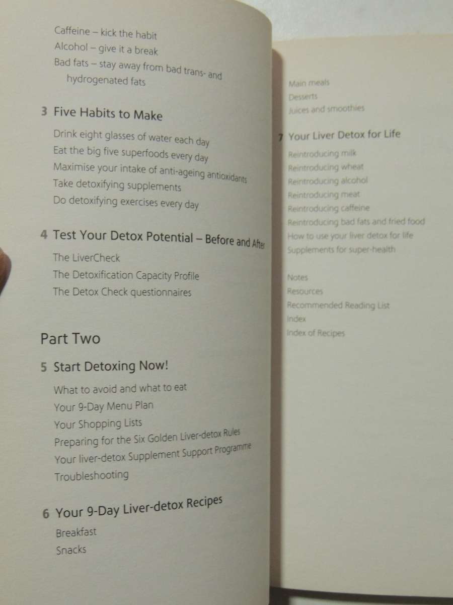 The 9-Day Liver Detox: The Definitive Detox Diet That Delivers Results Patrick Holford & Fiona McDon