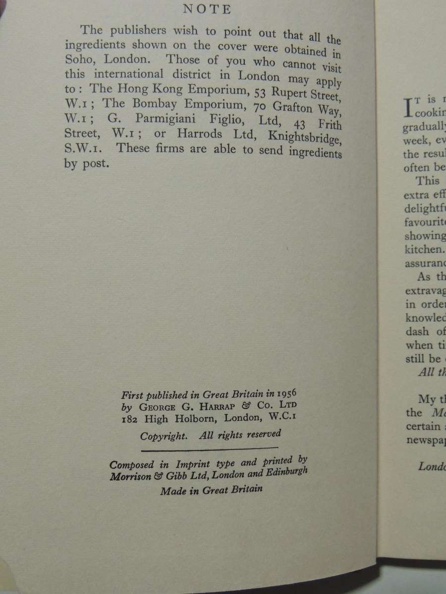 Recipes Around The World (1956)- Joyce Muriel