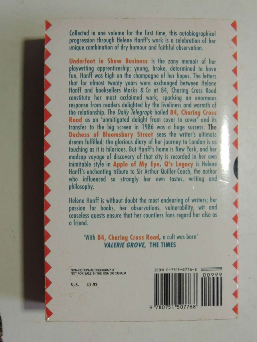 The Helene Hanff Omnibus (5 Titles)- Helene Hanff