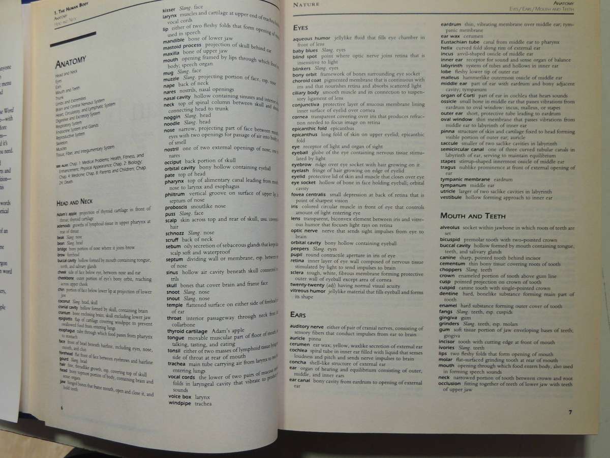 Random House Word Menu