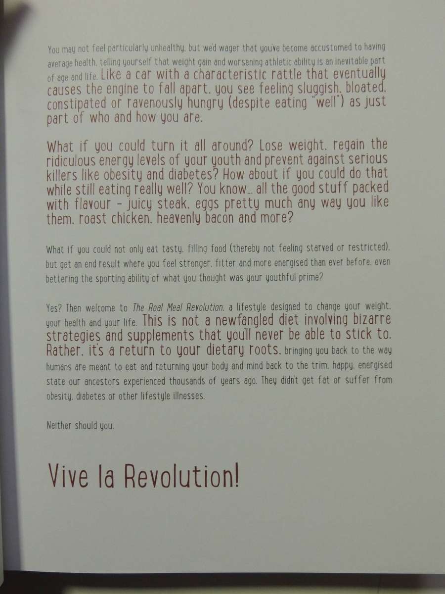 The Real Meal Revolution &   Banting 7 Day Meal Plans  - Tim Noakes, , Rita Venter    2 Book Set