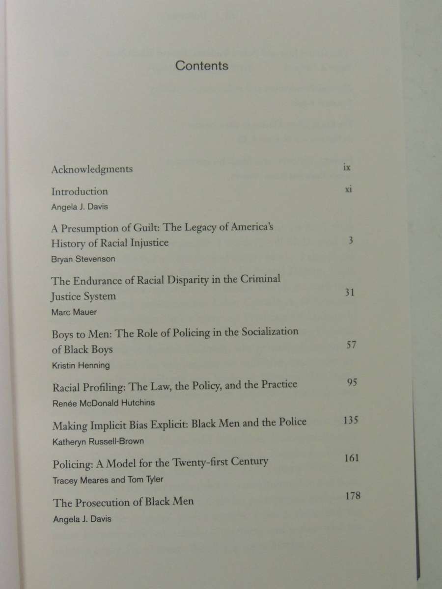 Policing the Black Man: Arrest, Prosecution, and Imprisonment  - Angela J. Davis (Editor) Signed