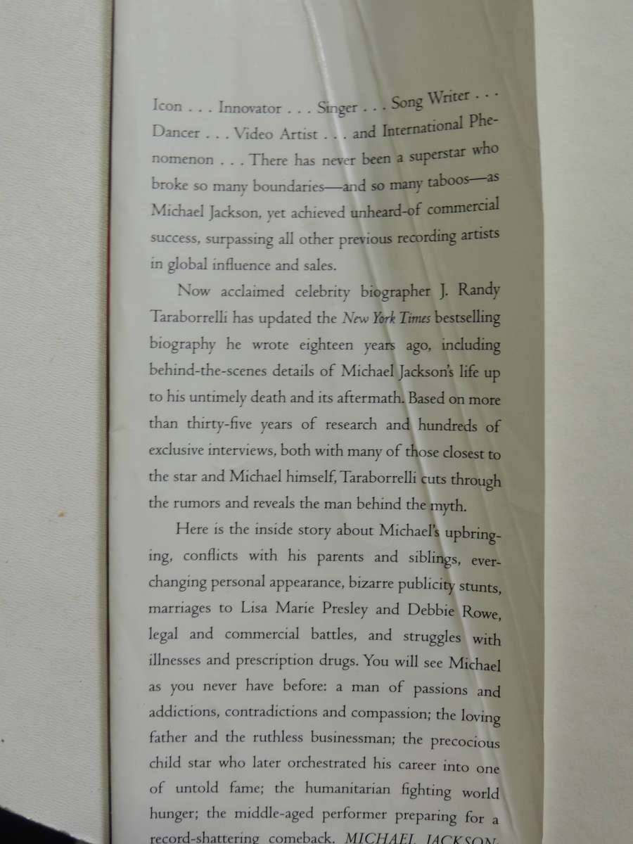 Michael Jackson: The Magic, The Madness, The Whole Story, 1958-2009- J. Randy Taraborrelli