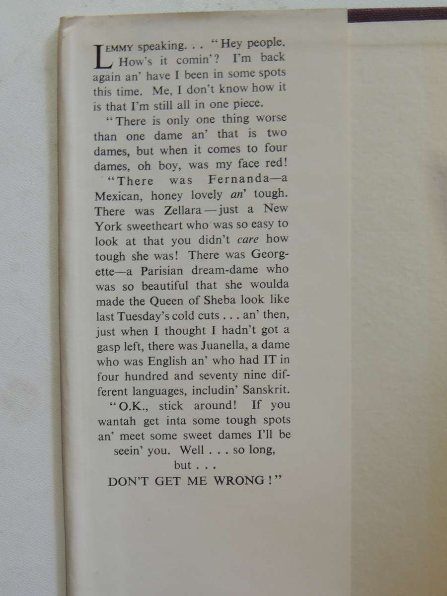 Don't Get Me Wrong - Peter Cheyney