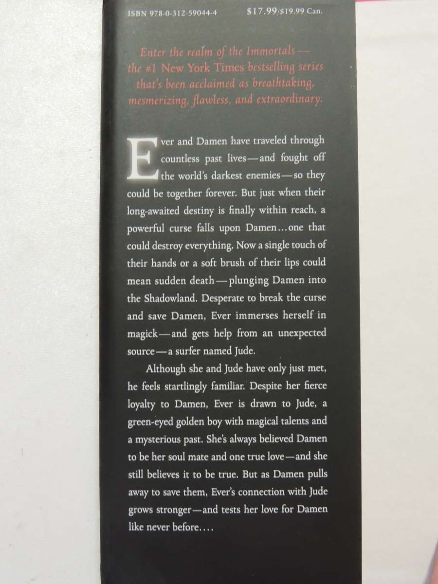 Shadowland - The Immortals Book 3 - Alyson Noel