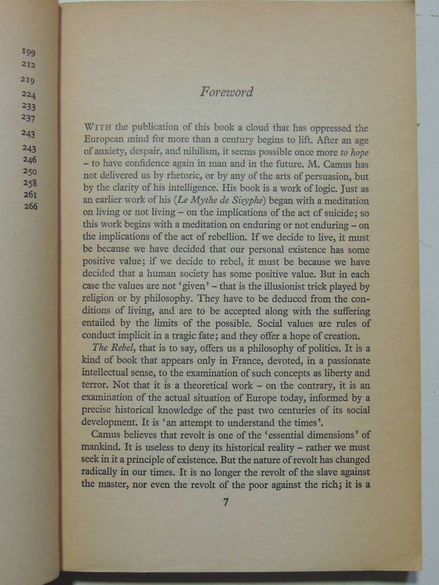 The Rebel - Albert Camus