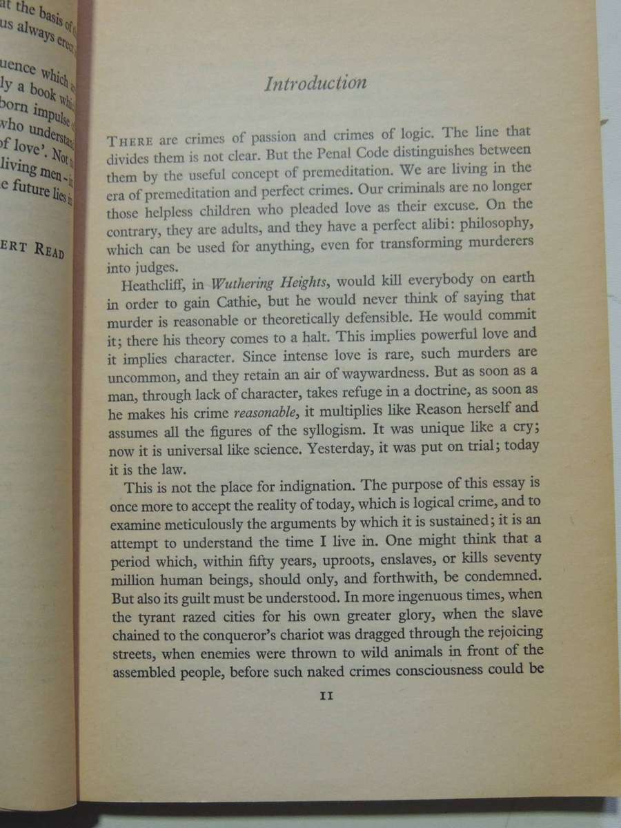 The Rebel - Albert Camus