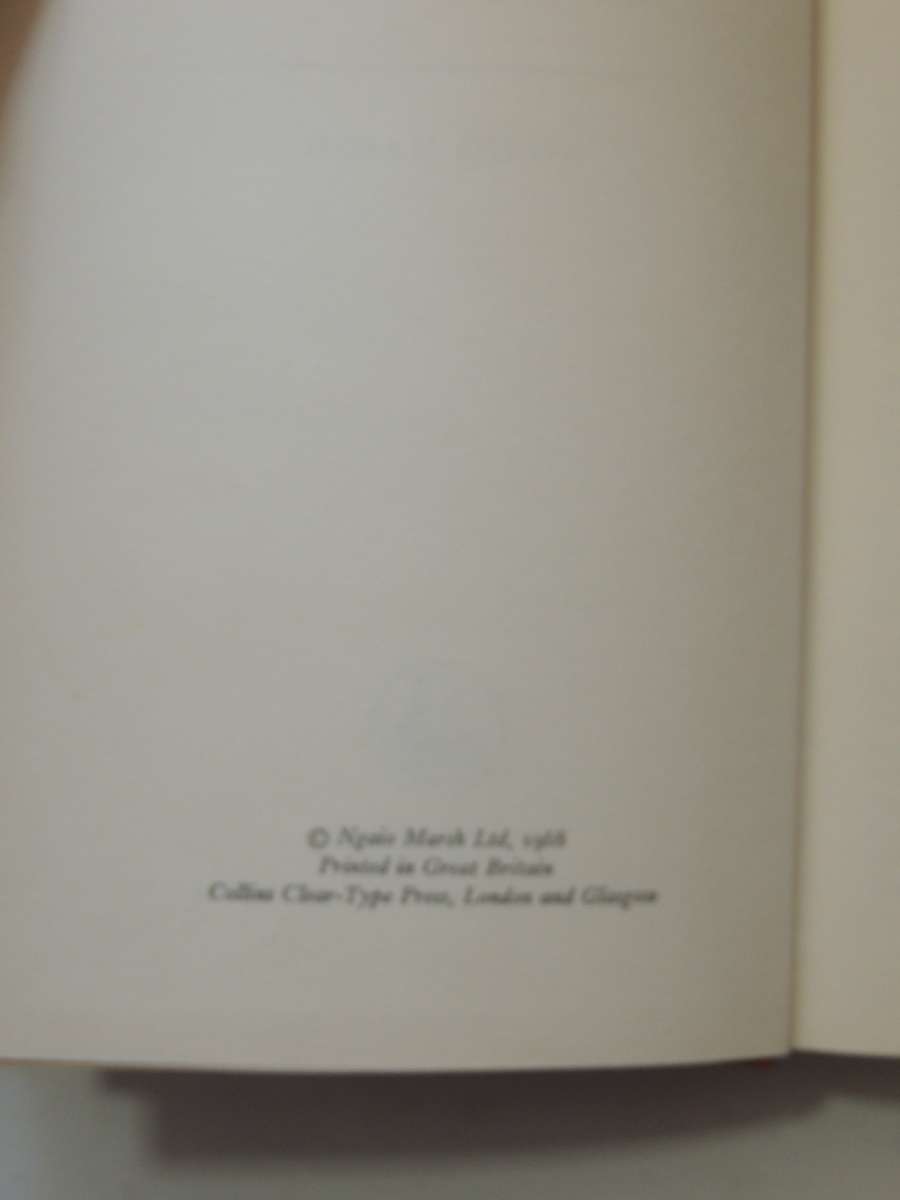 Clutch Of Constables - Ngaio Marsh  First Edition  1968