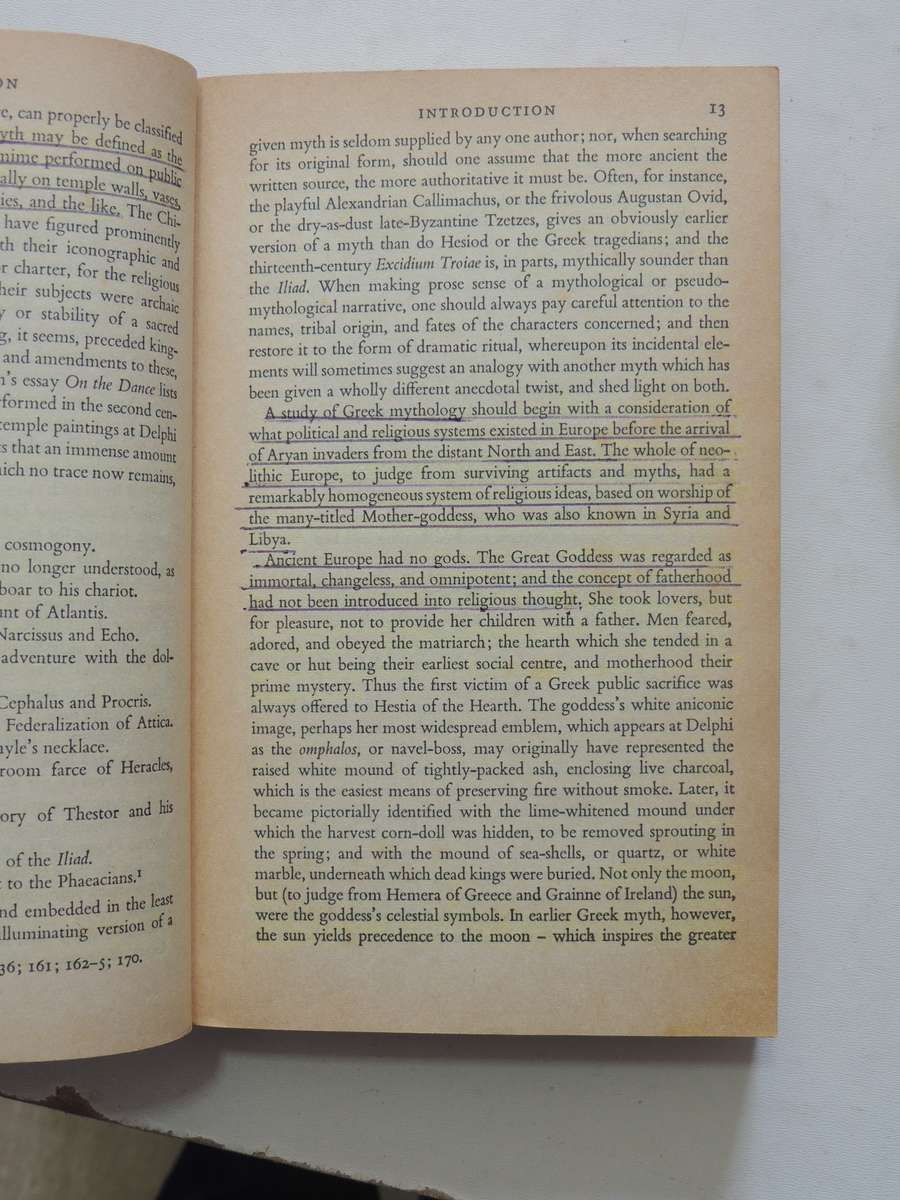 The Greek Myths: Vols 1 & 2- Robert Graves