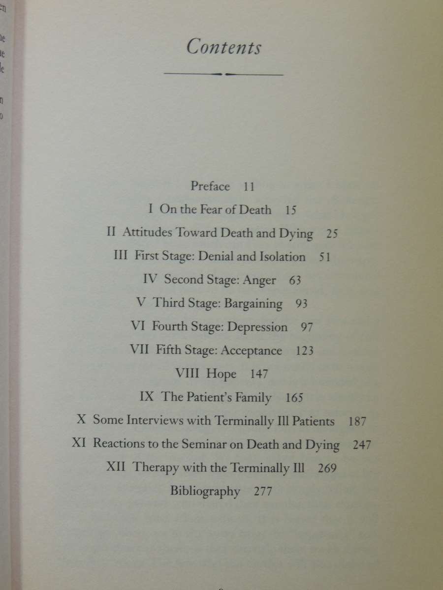 On Death And Dying - Elisabeth Kubler-Ross M.D.