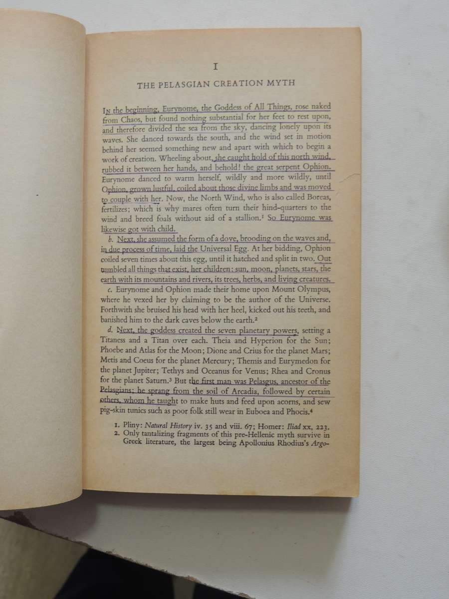 The Greek Myths: Vols 1 & 2- Robert Graves