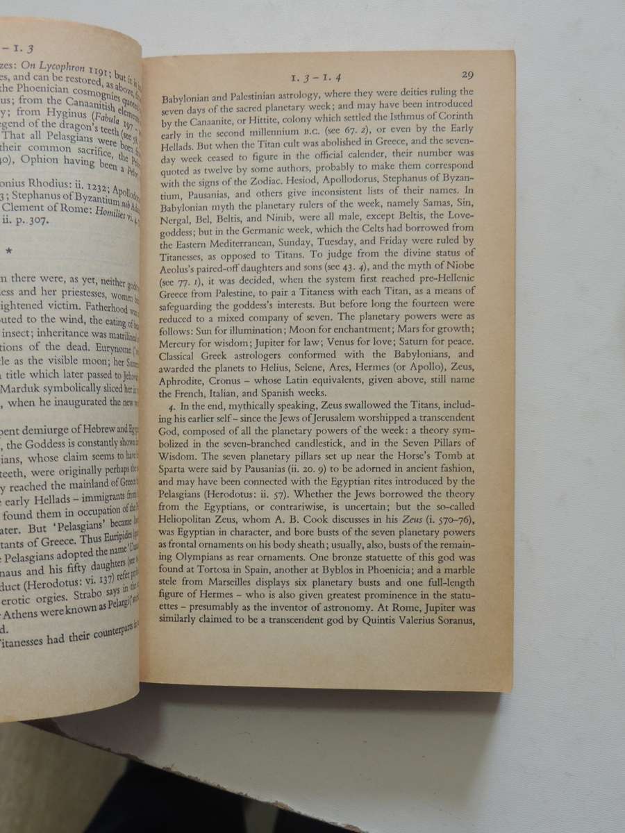 The Greek Myths: Vols 1 & 2- Robert Graves