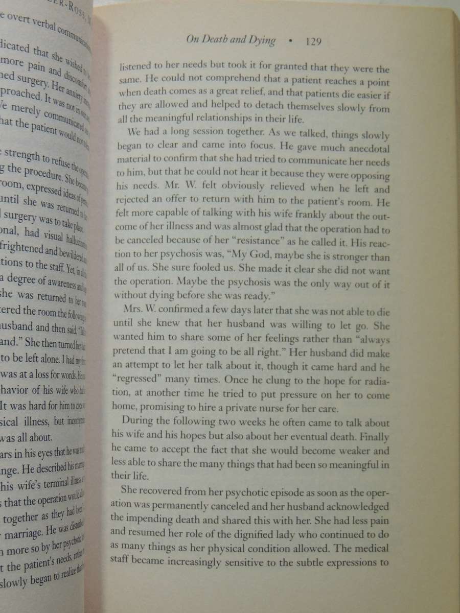 On Death And Dying - Elisabeth Kubler-Ross M.D.