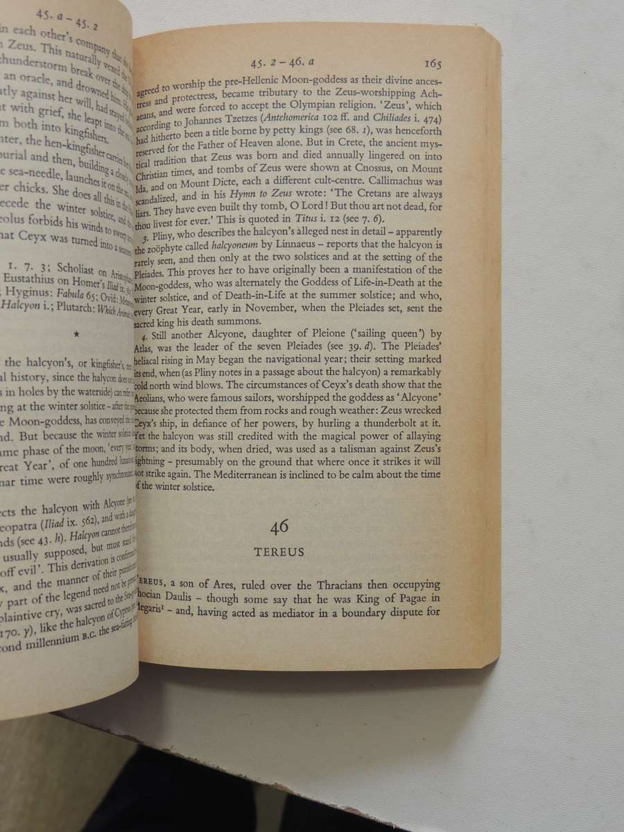 The Greek Myths: Vols 1 & 2- Robert Graves