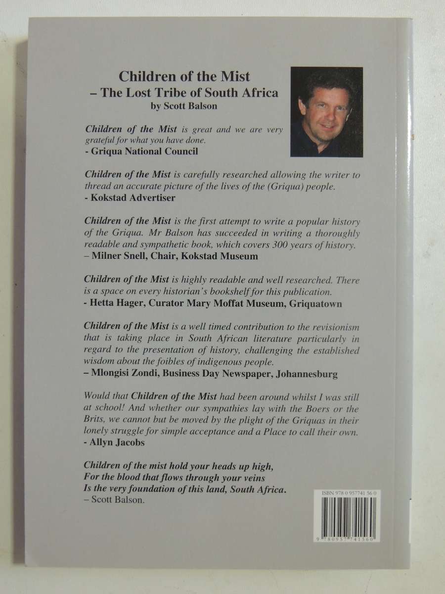Children of the Mist, The Lost Tribe of South Africa - Scott Balson   SCARCE