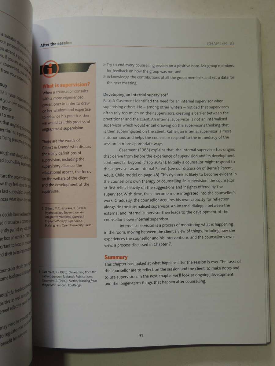 Elements Of Counselling: A Practioner's Handbook (3rd Edition Updated And Revised) Joan Schon, Laure