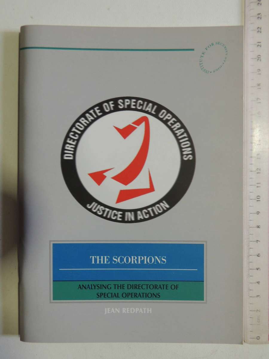 The Scorpions: Analysing The Directorate Of Special Operations- Jean Redpath