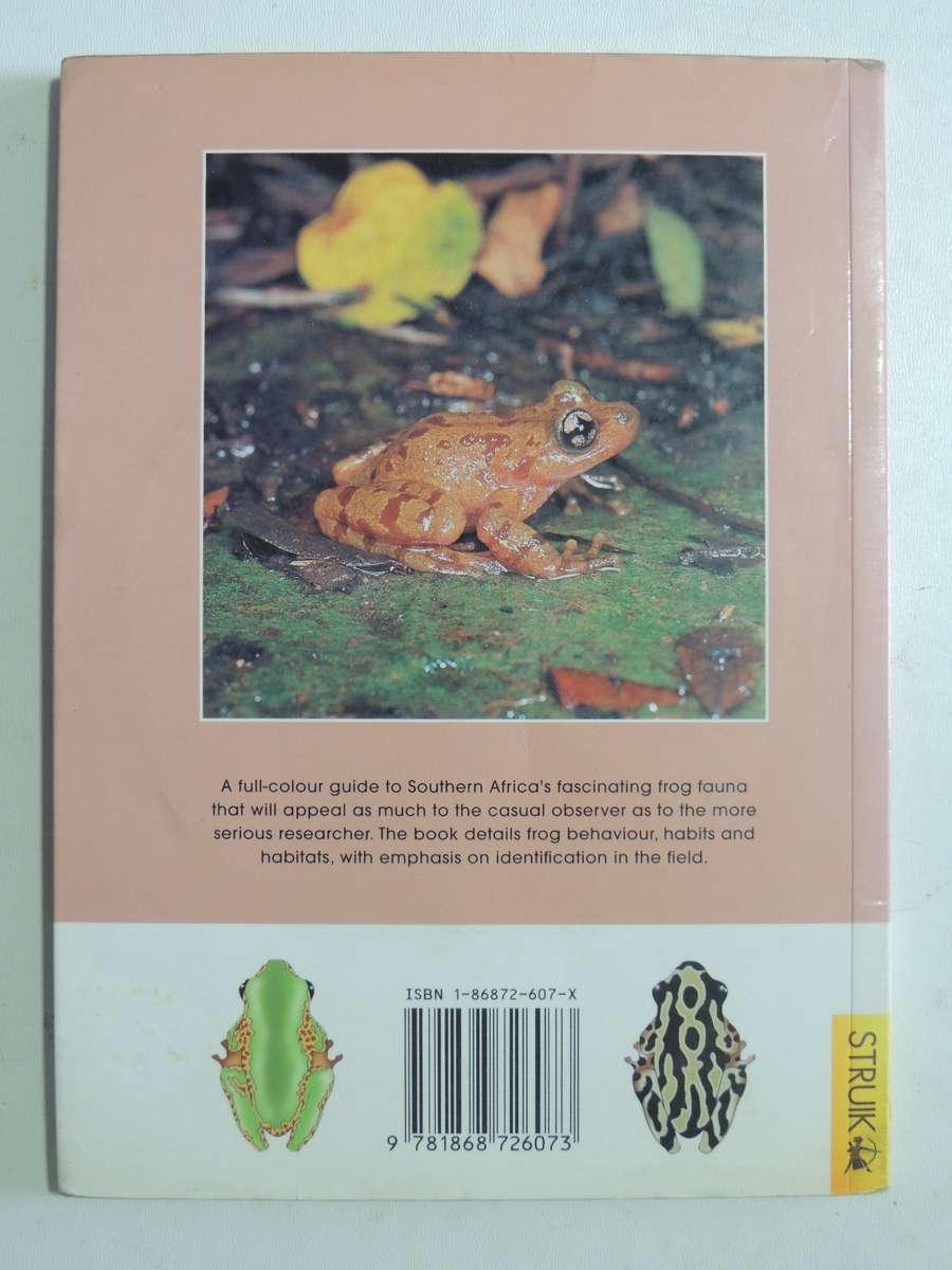 A Guide To The Identification Of TheFrogs Of The Witwatersrand - Vincent Carruthers     NO CD!!