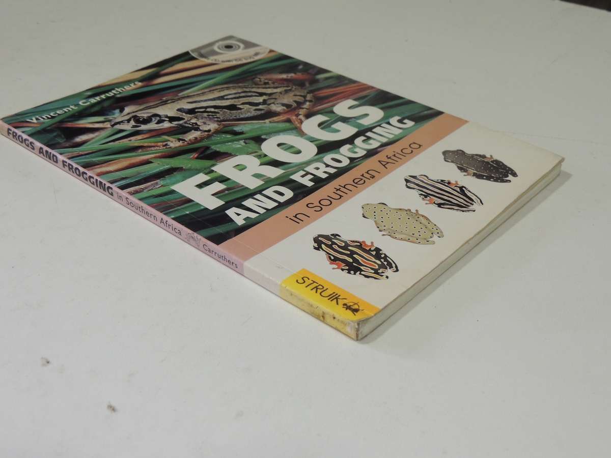 A Guide To The Identification Of TheFrogs Of The Witwatersrand - Vincent Carruthers     NO CD!!