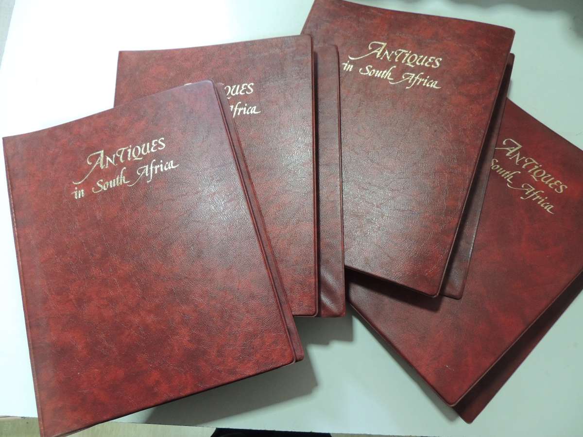 Antiques In South Africa ( 21 Issues In 4 Leatherette Binders)