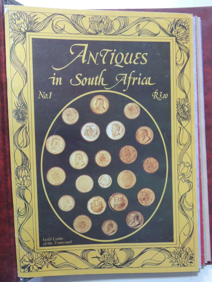 Antiques In South Africa ( 21 Issues In 4 Leatherette Binders)