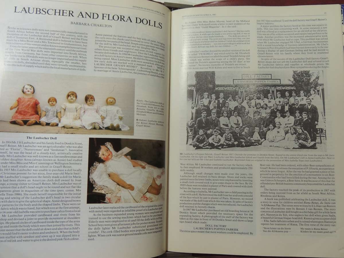 Antiques In South Africa ( 21 Issues In 4 Leatherette Binders)