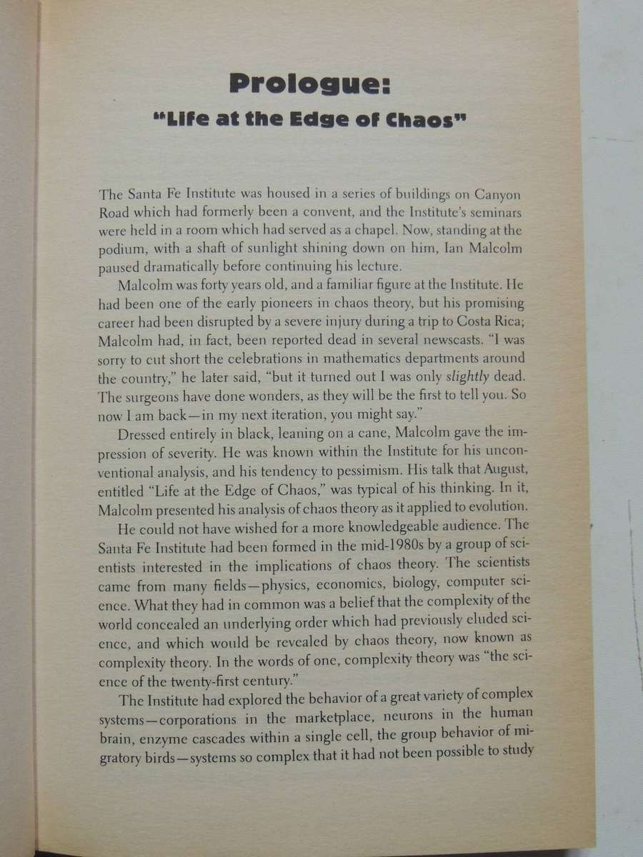 The Lost World (1st UK Edition 1995) - Michael Crichton