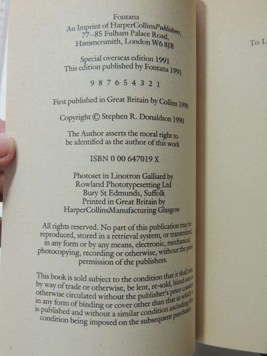 4 Vol Set: The GAP Into Conflict, Vision, Power, Madness - Stephen Donaldson