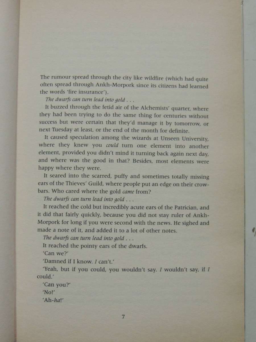 The Truth (1st Edition 2000)-  Terry Pratchett