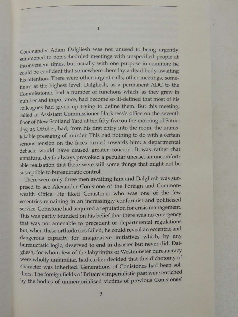 The Lighthouse - PD James - First Edition, Signed