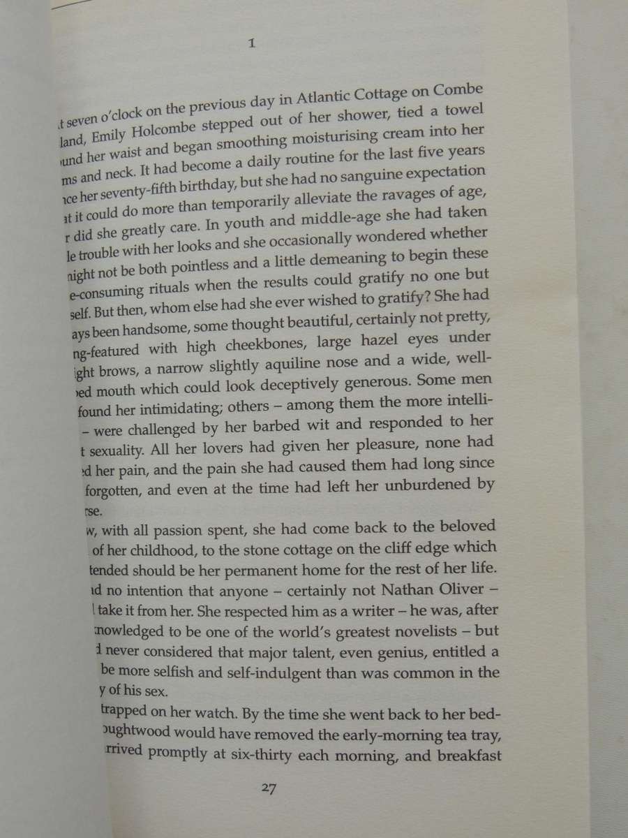 The Lighthouse - PD James - First Edition, Signed