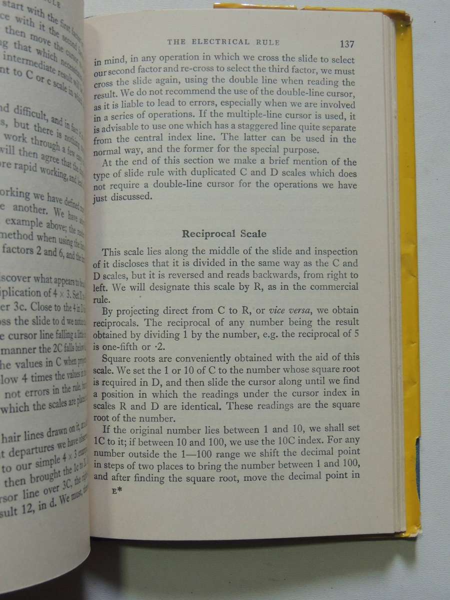 The Teach Yourself Books: The Slide Rule - Burns Snodgrass M.B.E., A.R.C.Sc