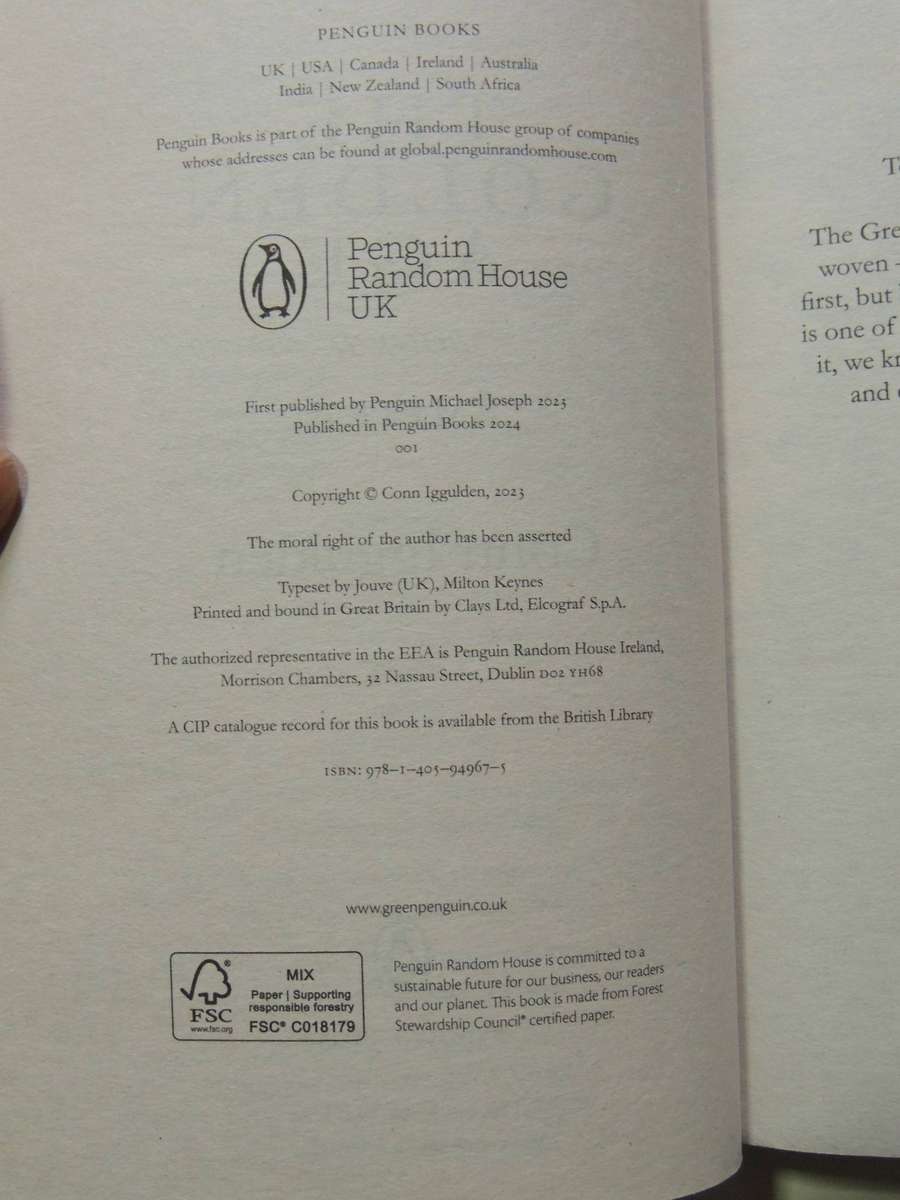The Golden Age Book II: Empire- Conn Iggulden