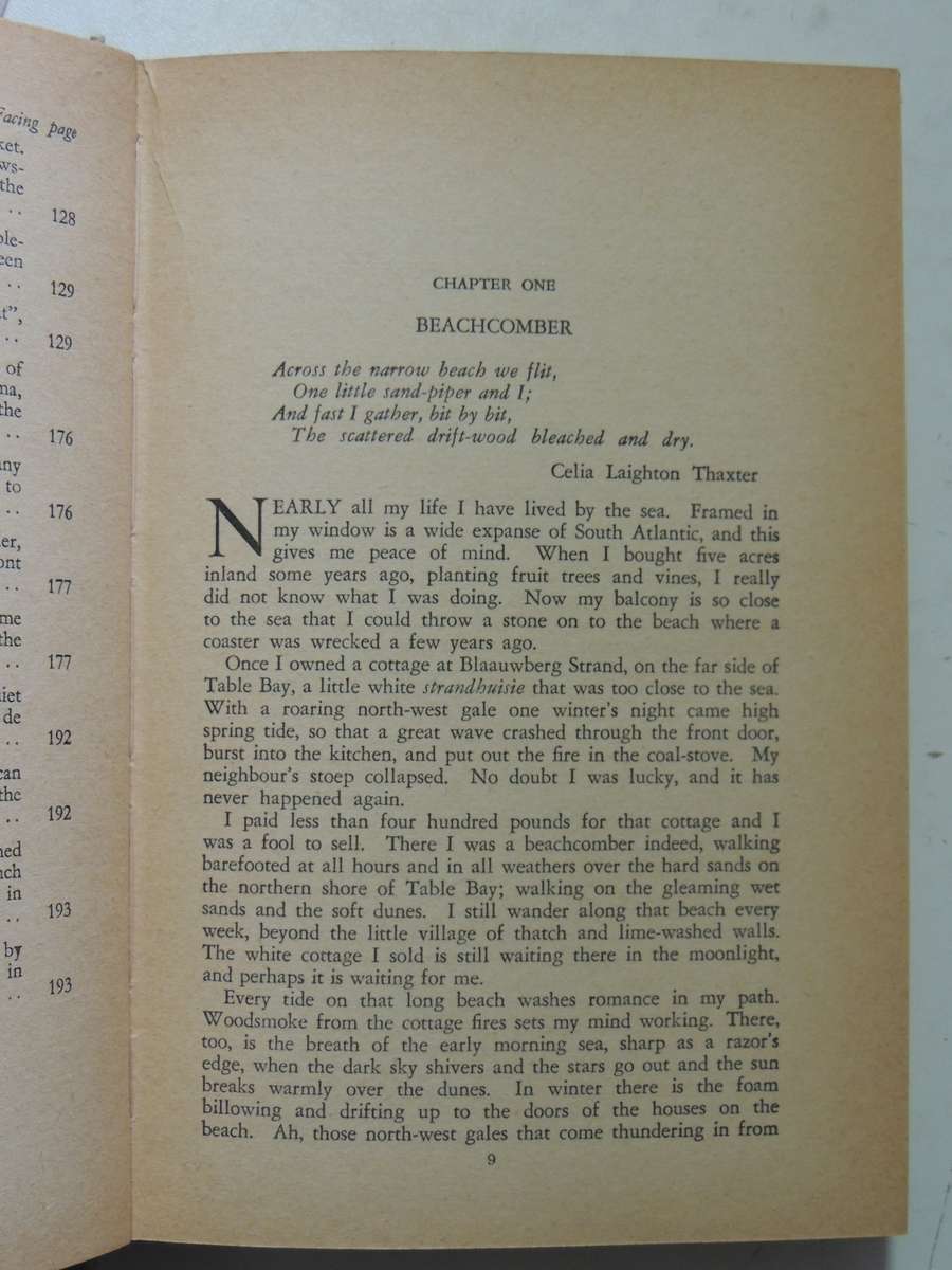 South African Beachcomber - Lawrence G. Green  1958 1st edition