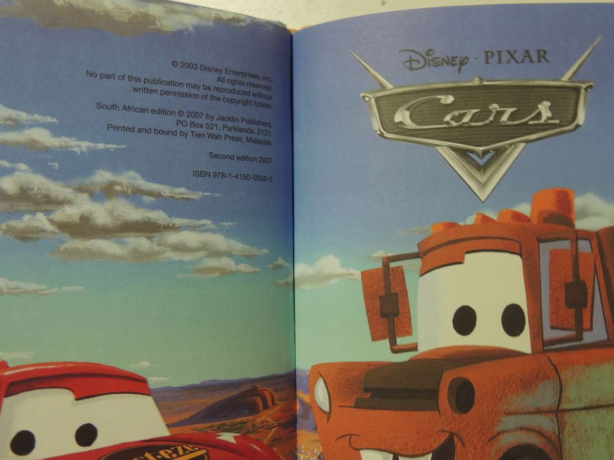 Cars - Disney's Wonderful World Of Reading