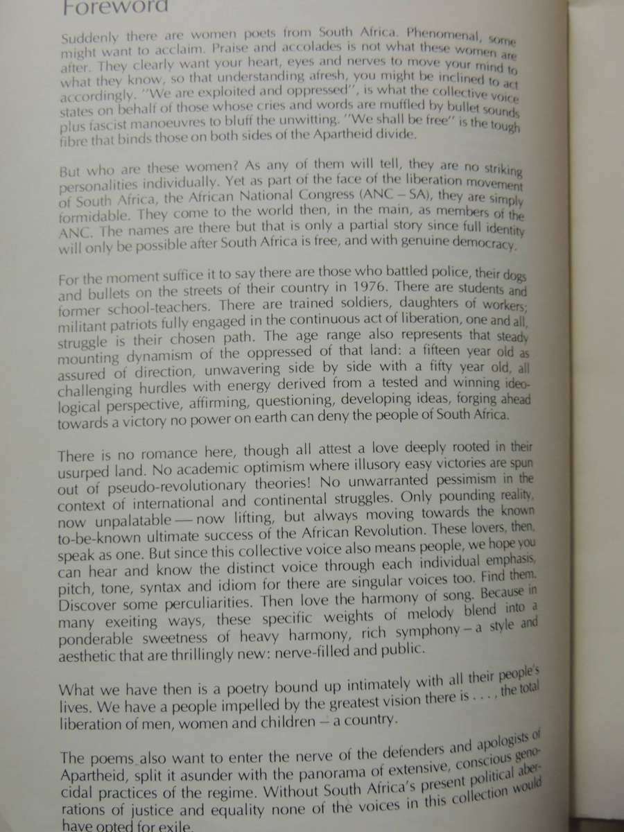 Malibongwe ANC Women: Poetry Is Also Their Weapon - ed Sono Molefe